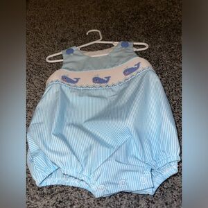 Stitchy Fish Boy’s Outfit; Size 12 months; NWT